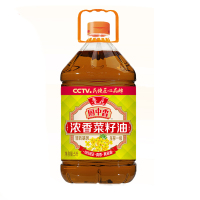 鲁花 5L 厨中香浓香菜籽油(单位:桶)
