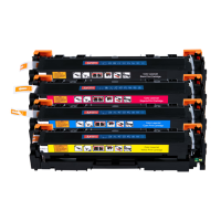 领凡 CF500A 适用惠普m281fdw cf500a硒鼓 m254dw/nw m254dn粉盒 CF500A四色硒鼓套装[5700页]