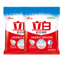 立白 超洁清新洗衣粉 900g *2