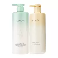 阿道夫 天然香去屑洗护套装 去屑洗发水 618ml+沐浴露400ml