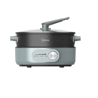 美的(Midea)电火锅 家用5L大容量多功能电煮锅 MC-DHE2851