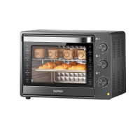 苏泊尔(SUPOR) K30FK6 电烤箱 30L 上下管统一控温 匀火恒温 家用多功能 黑色