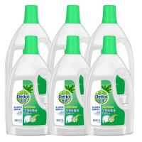 滴露Dettol 衣物除菌液 高效杀菌除螨 内衣外衣一起洗 18斤大容量 经典松木1.5L/瓶*6瓶 整箱发货
