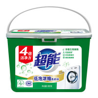 超能 低泡浓缩洗衣粉900g 低温速溶 低泡易漂