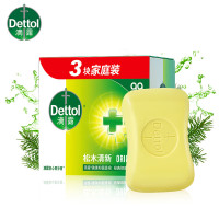 滴露 香皂 健康抑菌 松木清新115g*3块 洗手沐浴通用