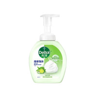 滴露Dettol 泡沫洗手液 青柠香型 250ml 瓶装 有效抑菌99.9% 添加玻尿酸泡沫丰富 易冲洗
