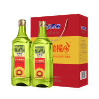 贝蒂斯(BETIS) 食用植物调和油(葵花橄榄)600ML*2礼盒装 公司团购福利