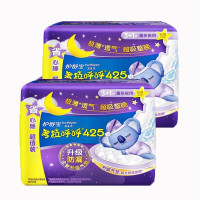 护舒宝 考拉呼呼卫生巾 极薄绵柔量多夜用 425mm4片装*2包