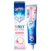 佳洁士 3D炫白玫瑰盐牙膏170g 亮白去牙渍