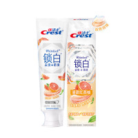 佳洁士 锁白清甜红西柚牙膏120g 去牙渍清新口气