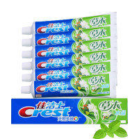 佳洁士 牙膏 草本水晶 天然多效牙膏 清新口气 140g 6支装