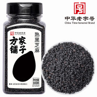 方家铺子 熟黑芝麻300g 五谷杂粮 粗粮 代餐干吃