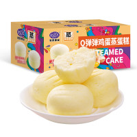 港荣 蒸蛋糕 鸡蛋味480g 早餐营养小面包