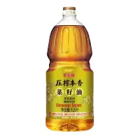 金龙鱼 食用菜籽油 压榨本香菜籽油1.5L