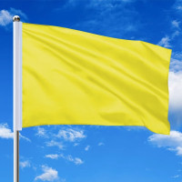 2号黄色旗 240*160cm 定制logo单位:面