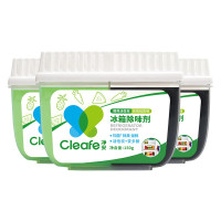净安 冰箱除味剂150g*3盒 除臭消毒杀菌天然椰壳活性炭冰箱神器