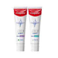 高露洁(Colgate) 劲白小苏打留兰味牙膏120g+白茉莉白茶味牙膏120g