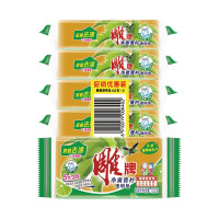 雕牌 深层去渍洗衣皂 透明皂102g*6块 青柠飘香