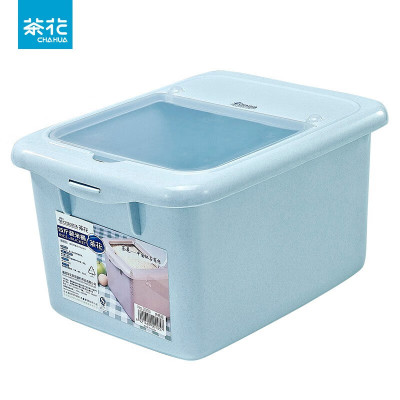 茶花(CHAHUA) 储米桶 带盖面粉桶20斤装(带量杯) 颜色随机