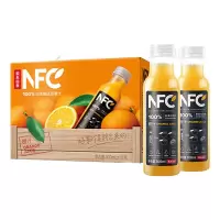 农夫山泉 NFC橙汁 300ml*10 100%NFC纯果汁 整箱礼盒装
