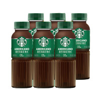 星巴克 星选美式咖啡 270ml*6瓶 即饮咖啡饮料 新老包装