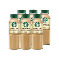 星巴克 星选芝士奶香拿铁咖啡 270ml*6瓶 即饮咖啡饮料 新老包装