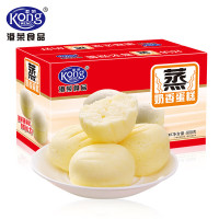 港荣 蒸蛋糕 椰香味 900g 营养早餐蛋糕面包办公室糕点休闲零食