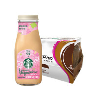 星巴克 星冰乐 摩卡281ml*12瓶 即饮咖啡饮料 新老包装