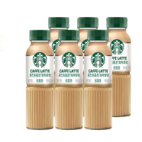 星巴克 星选 即饮咖啡270ml*6瓶 家庭装 咖啡拿铁