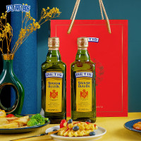 贝蒂斯 食用油 纯正橄榄油 500ml*2礼盒 西班牙原装进口