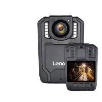 联想(Lenovo)执法记录仪 内置32G专业高清红外夜视6400万像素微型随身便携式13小时连续录像DSJ-2H 黑色