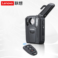 联想(Lenovo)执法记录仪防爆 内置128G高清红外夜视录像WiFi 微型随身便携式DSJ-5H遥控板 黑色 商用