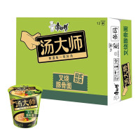 康师傅 汤大师方便面 日式叉烧豚骨面81g*12杯 泡面整箱 速食早餐