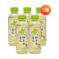 可可满分 菊花柚子水500ml*5瓶 低糖中式饮品