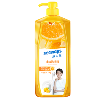 水卫仕 洗洁精带泵头1.35kg/瓶 去油除菌餐具洗涤果蔬清洗剂