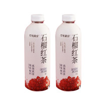 可可满分 石榴红茶1L*2瓶 果汁茶饮料