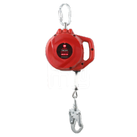 际华防护 700301 ABS外壳不锈钢绳索速差器防坠器(内绳长度10米)