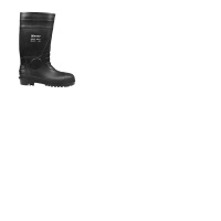 际华防护 605101防砸防刺穿防静电防化安全靴双钢靴黑色-45