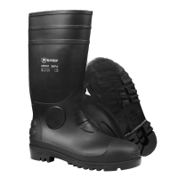 际华防护 605101防砸防刺穿防静电防化安全靴双钢靴黑色-41