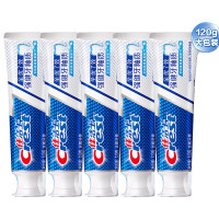 佳洁士 全优7效含氟牙膏 强健牙釉质 120g 5支装 防蛀固齿长效清新口气