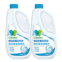 净安 管道疏通剂 480g*2瓶 厨房下水道疏通剂马桶管道地漏强力疏通