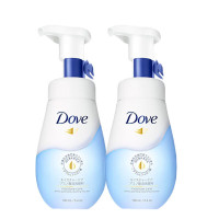 多芬 保湿水嫩洁面泡泡160ml*2瓶 保湿补水(新老包装随机发)