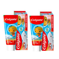 高露洁 儿童牙膏(6岁以上)香香草莓味70g*2支 呵护乳牙 清新防蛀