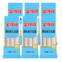 金沙河 原味麦芯挂面 家庭实惠装营养挂面 750g/袋*6袋