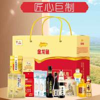 金龙鱼 粮油大礼包D款5350g+2050ml 米面粮油调味礼盒