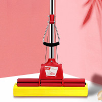 好媳妇 三节伸缩杆胶棉拖33CM 免手洗拖把AGW-4833