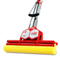 好媳妇 三节伸缩杆胶棉拖38CM 免手洗拖把AGW-4842