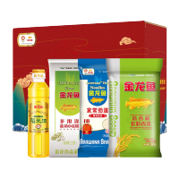 金龙鱼 大礼包B款3025g+1350ml 米面粮油调味组合