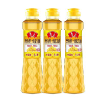 鲁花 5S压榨一级花生油320ml*3瓶 家庭食用油