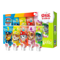 冷酸灵 贝乐乐安心优护儿童牙膏 5彩星期套装25g*5支